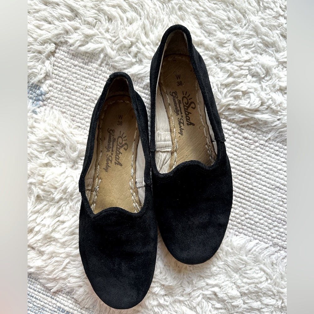 Sabah Black Slip-On Loafers - Picture 2 of 5